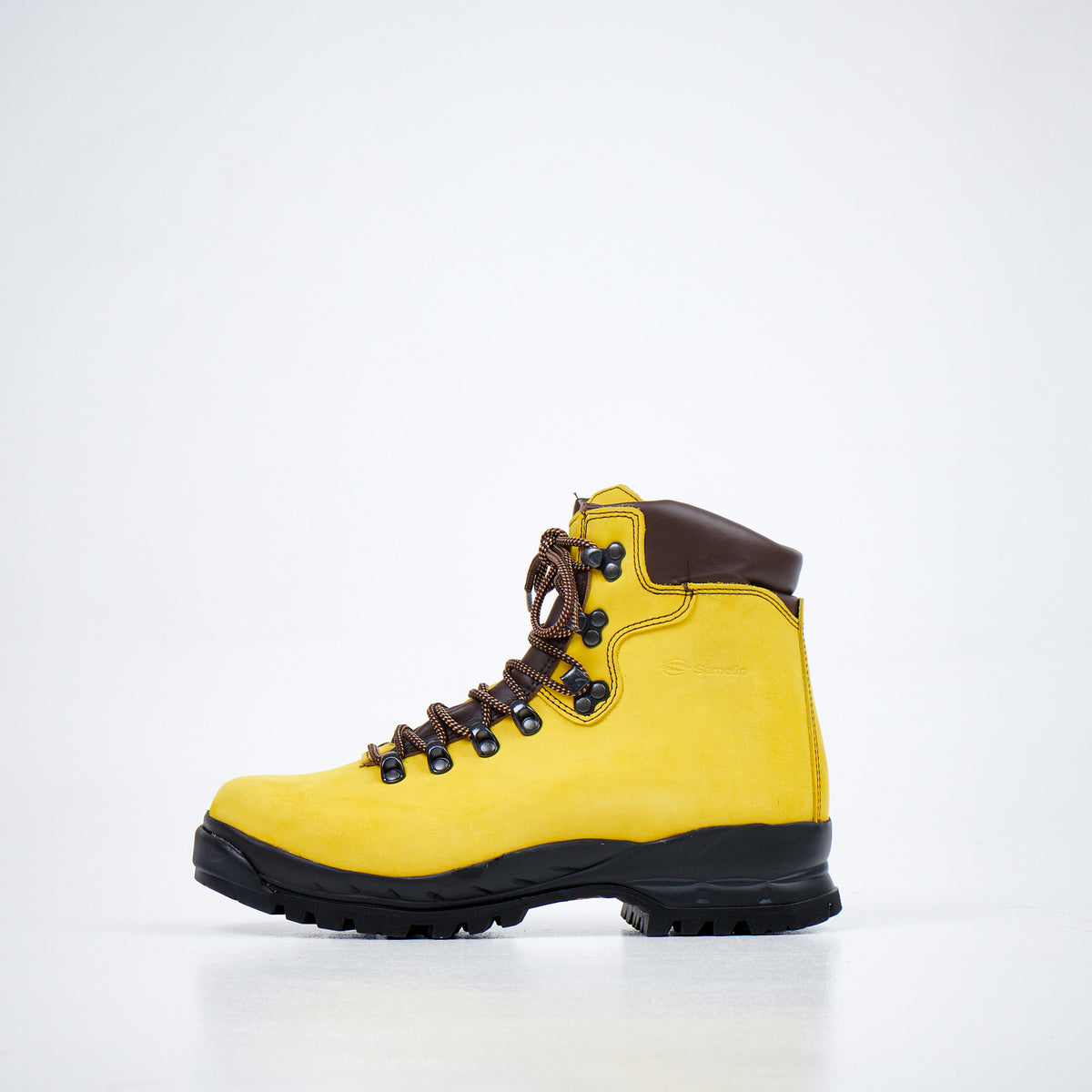 Samelin 5531 women's hiking boot yellow, leather, waterproof – side view