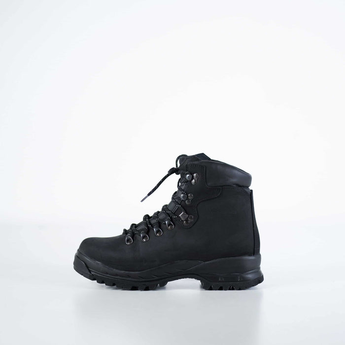 Women’s Waterproof Hiking Boots – Samelin 5531 Low Leather Mountain Boot – Black