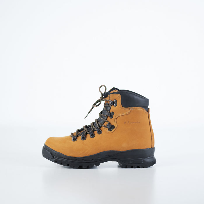 Wandelschoenen Dames Waterdicht – Samelin 5531 Lage Leren Bergschoen – Sella Bruin