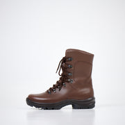 Gefütterte Combat Boots Winter Dunkelbraun – Samelin 739 Kampfstiefel Primaloft – Militär