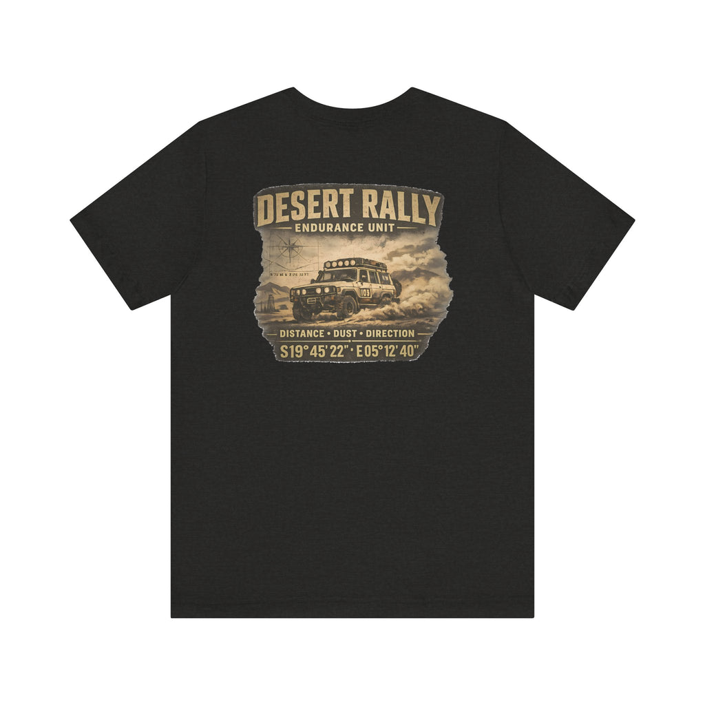 Desert Rally Tee — Vintage Off-Road Rally Graphic T-Shirt