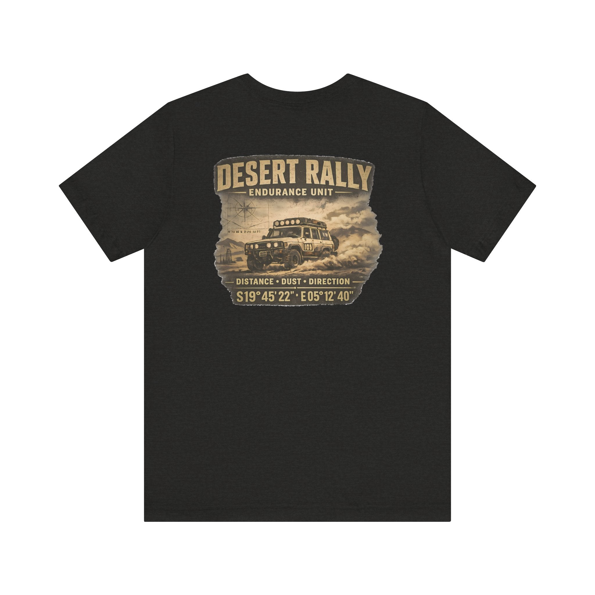Desert Rally Tee — Vintage Off-Road Rally Graphic T-Shirt
