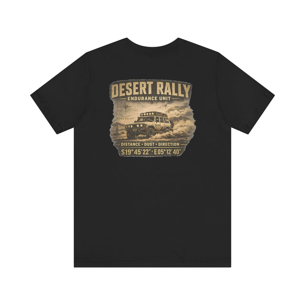 Desert Rally Tee — Vintage Off-Road Rally Graphic T-Shirt