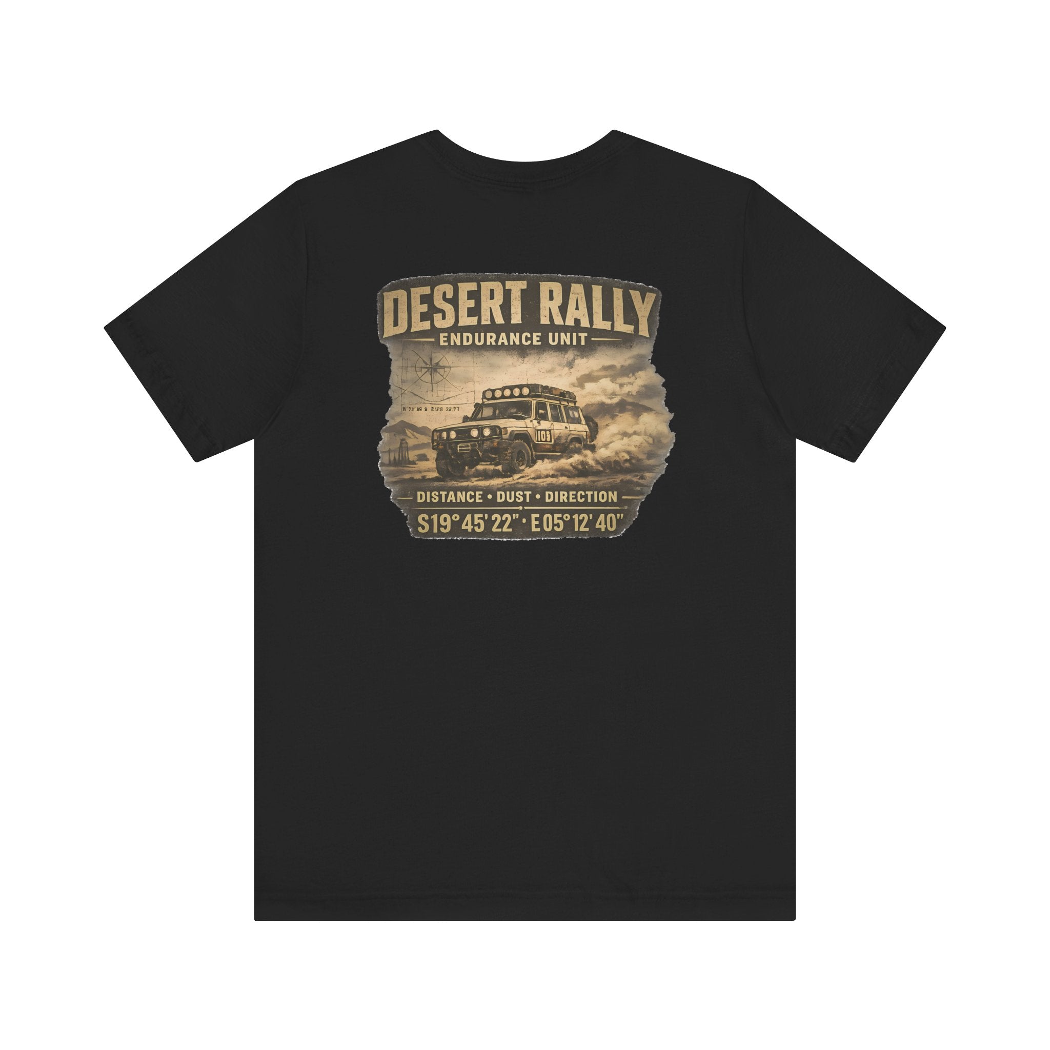Desert Rally Tee — Vintage Off-Road Rally Graphic T-Shirt