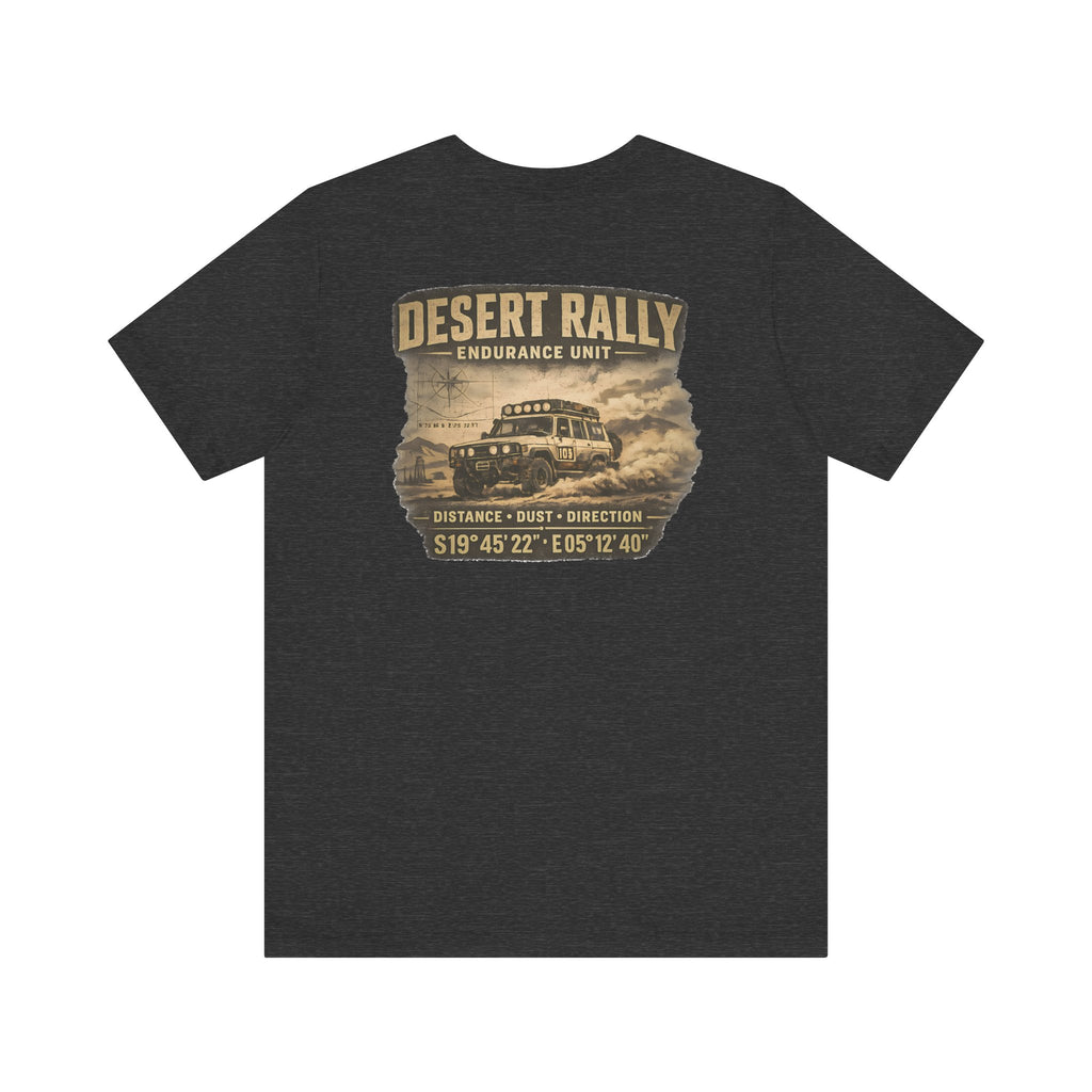 Desert Rally Tee — Vintage Off-Road Rally Graphic T-Shirt