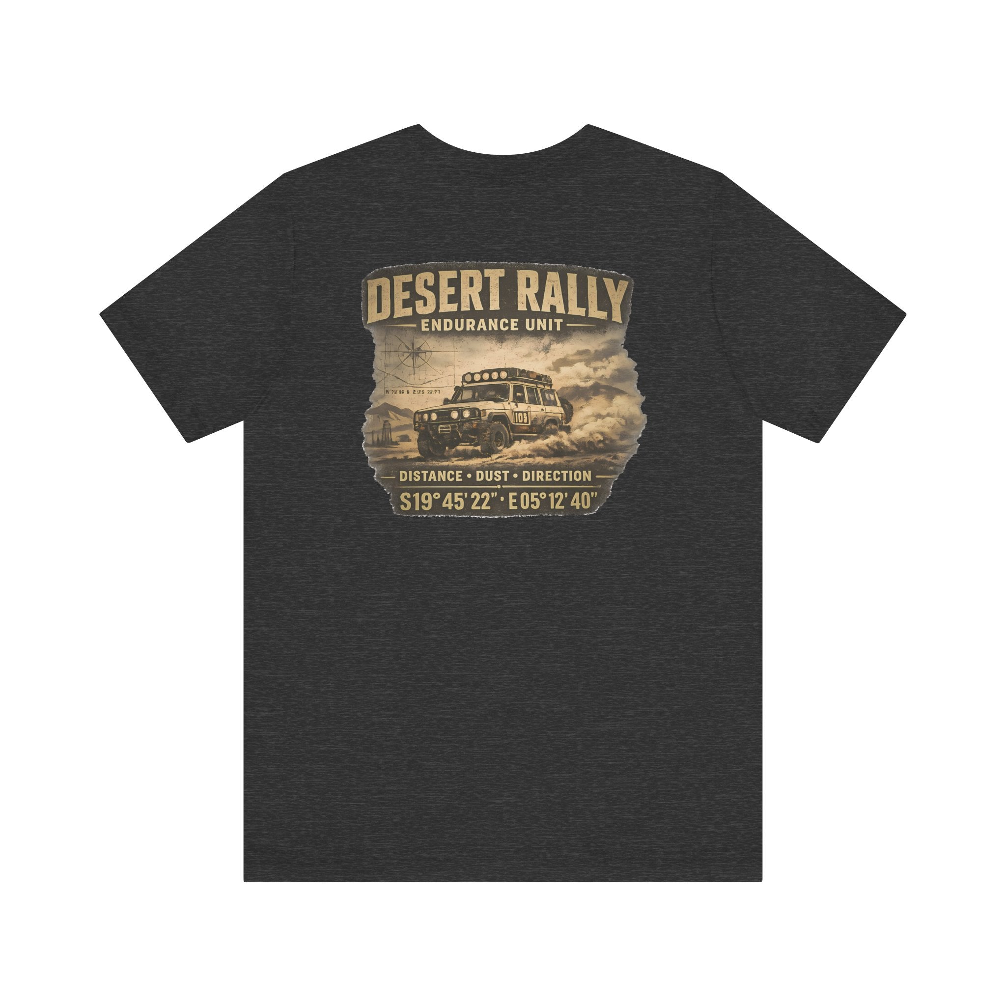 Desert Rally Tee — Vintage Off-Road Rally Graphic T-Shirt