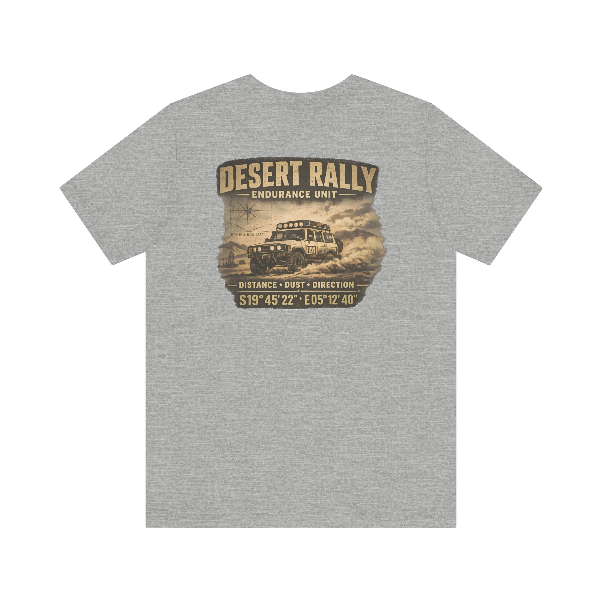 Desert Rally Tee — Vintage Off-Road Rally Graphic T-Shirt