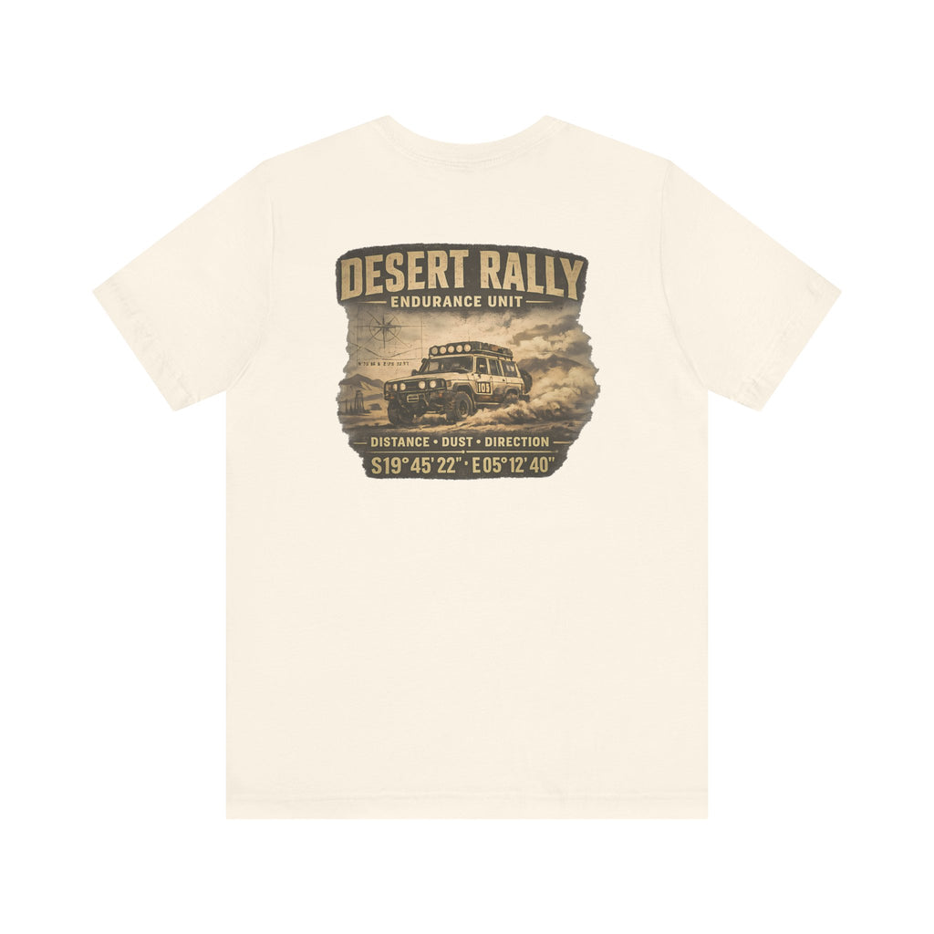 Desert Rally Tee — Vintage Off-Road Rally Graphic T-Shirt