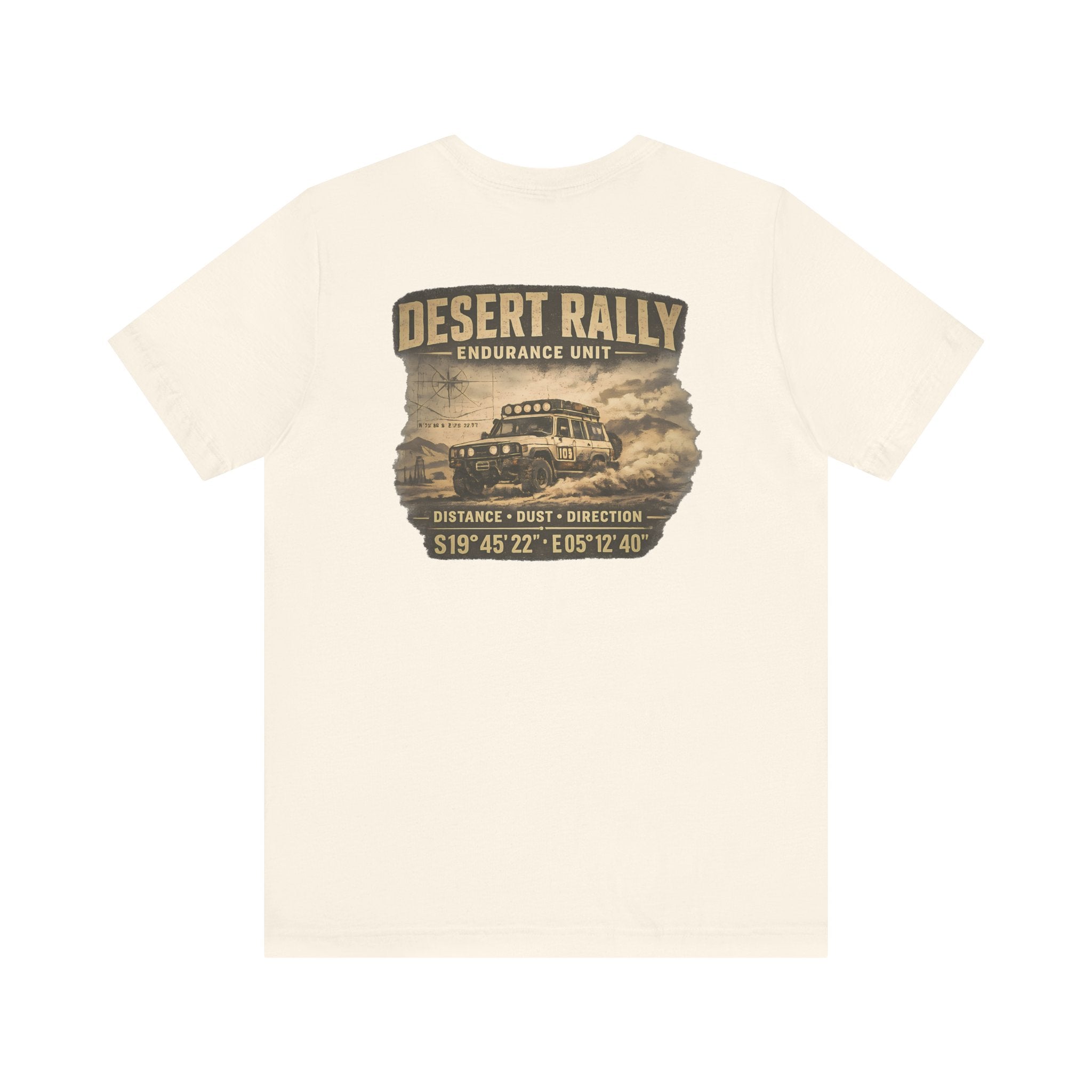 Desert Rally Tee — Vintage Off-Road Rally Graphic T-Shirt