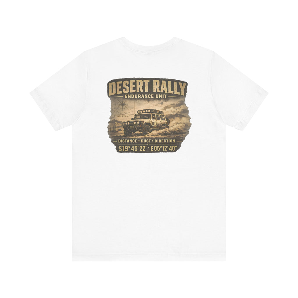 Desert Rally Tee — Vintage Off-Road Rally Graphic T-Shirt