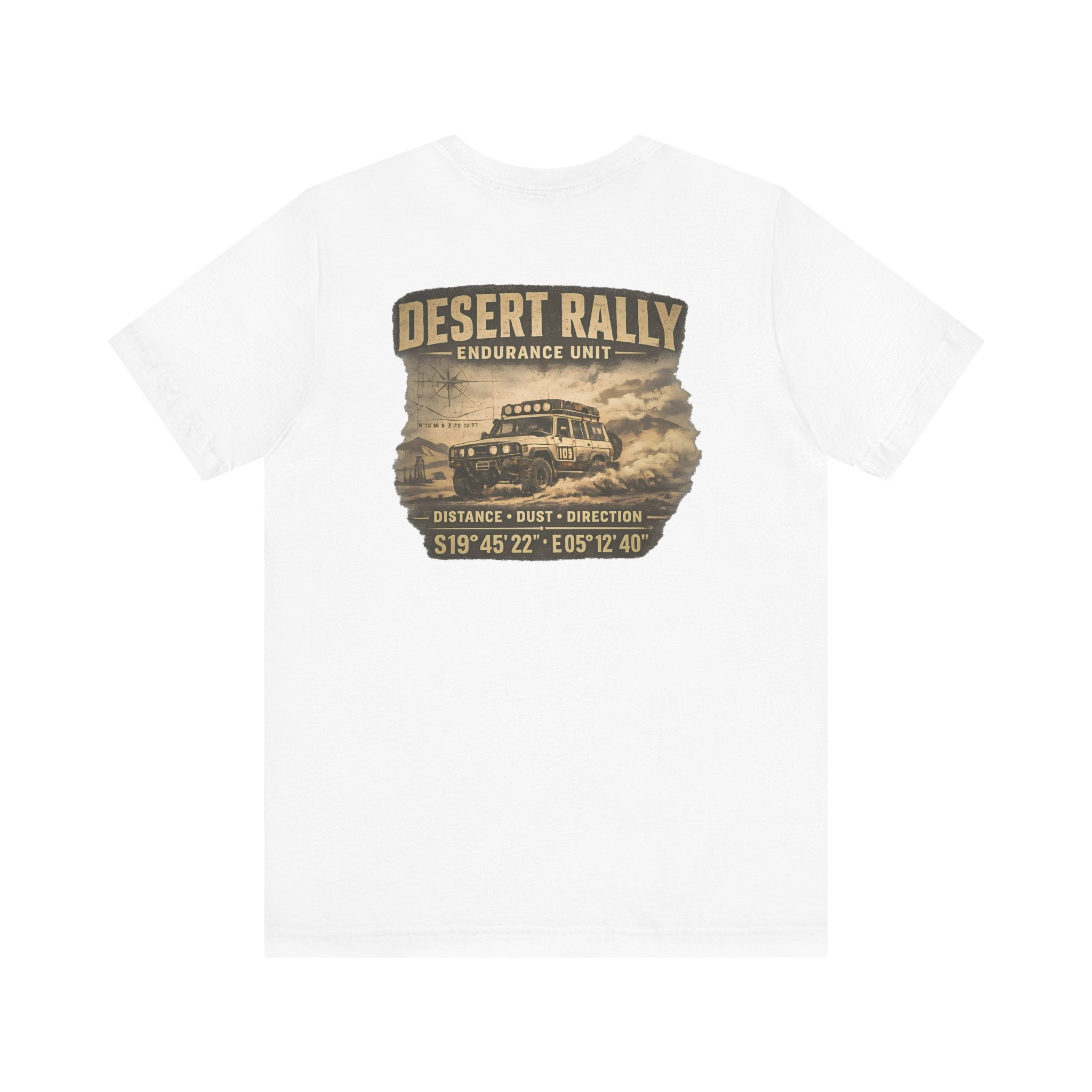 Desert Rally Tee — Vintage Off-Road Rally Graphic T-Shirt