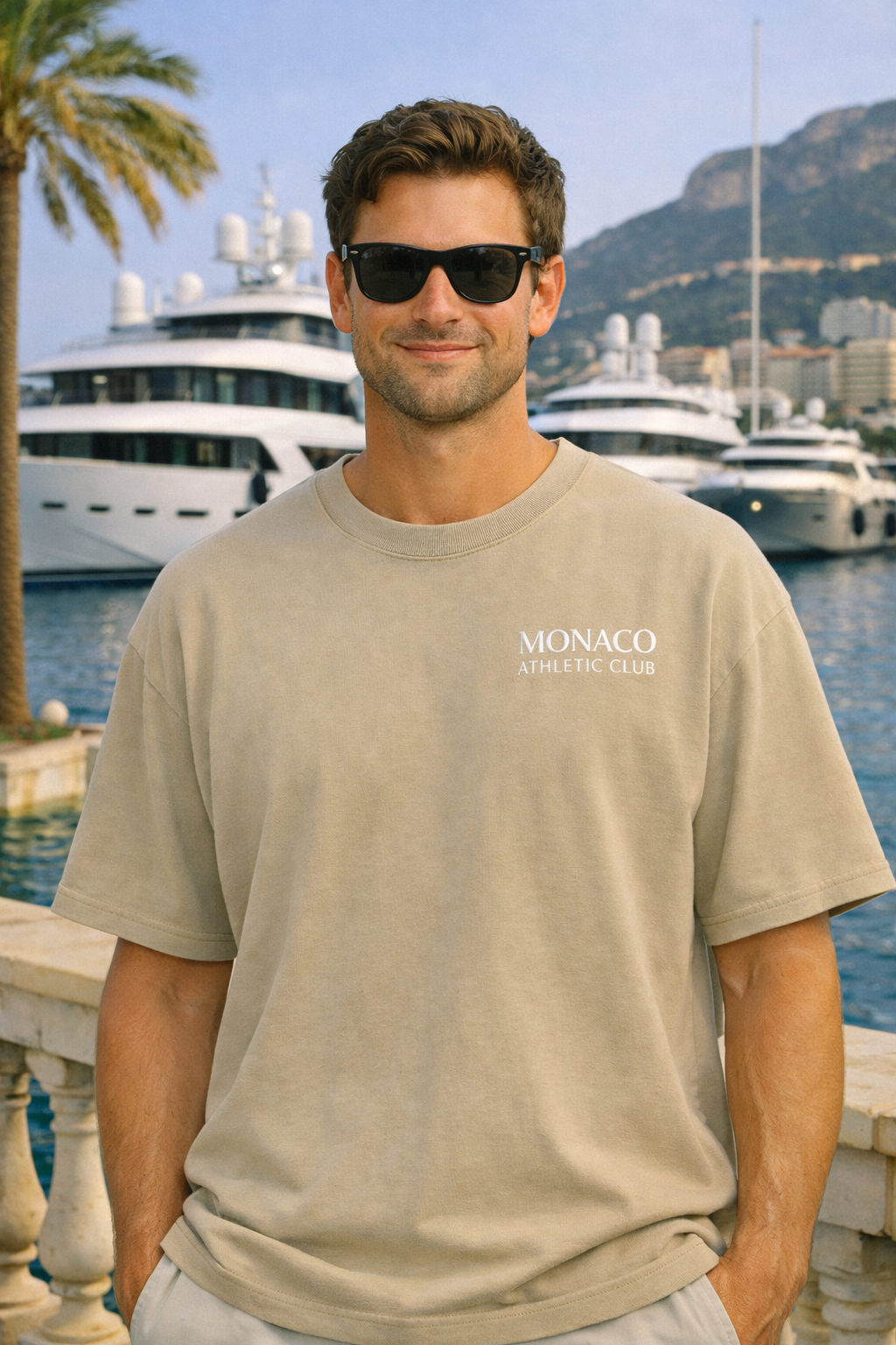 Monaco Athletic Club - Faded Khaki