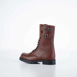 Samelin 791 Tarkovsky aviator ankle boot light brown – front three-quarter view