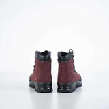 Samelin 553P high hiking boot burgundy – pair, rear view