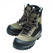 Men’s Waterproof Hiking Boots – Samelin 550 Nubuck Leather Vibram – Moss Green/Black