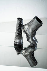 Samelin 511 Punk-Boots grau – Paar, anderer Winkel