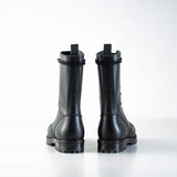 Samelin 516 high aviator boot black – pair, rear view
