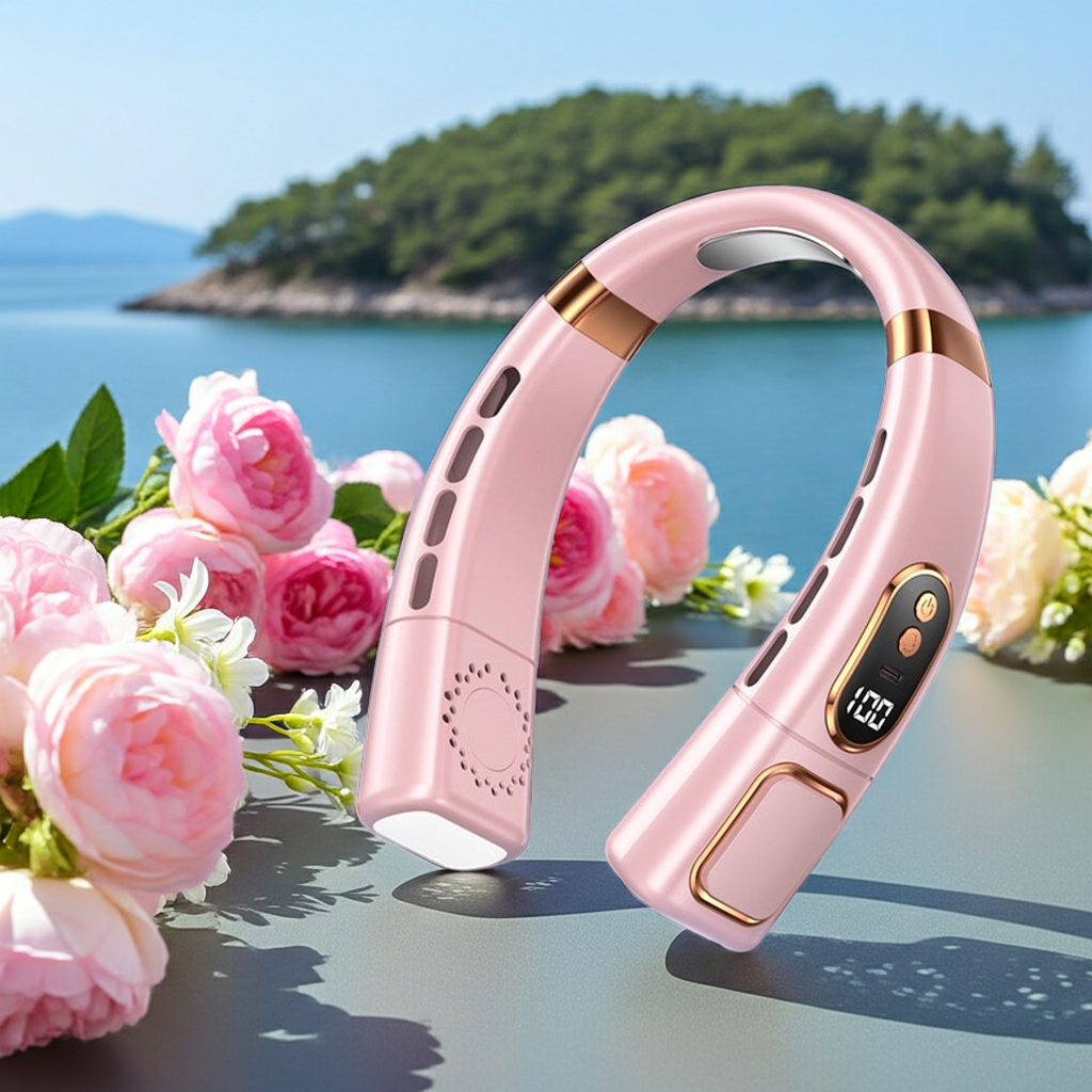 Portable Neck Fan | Bladeless & USB Rechargeable – Noreline