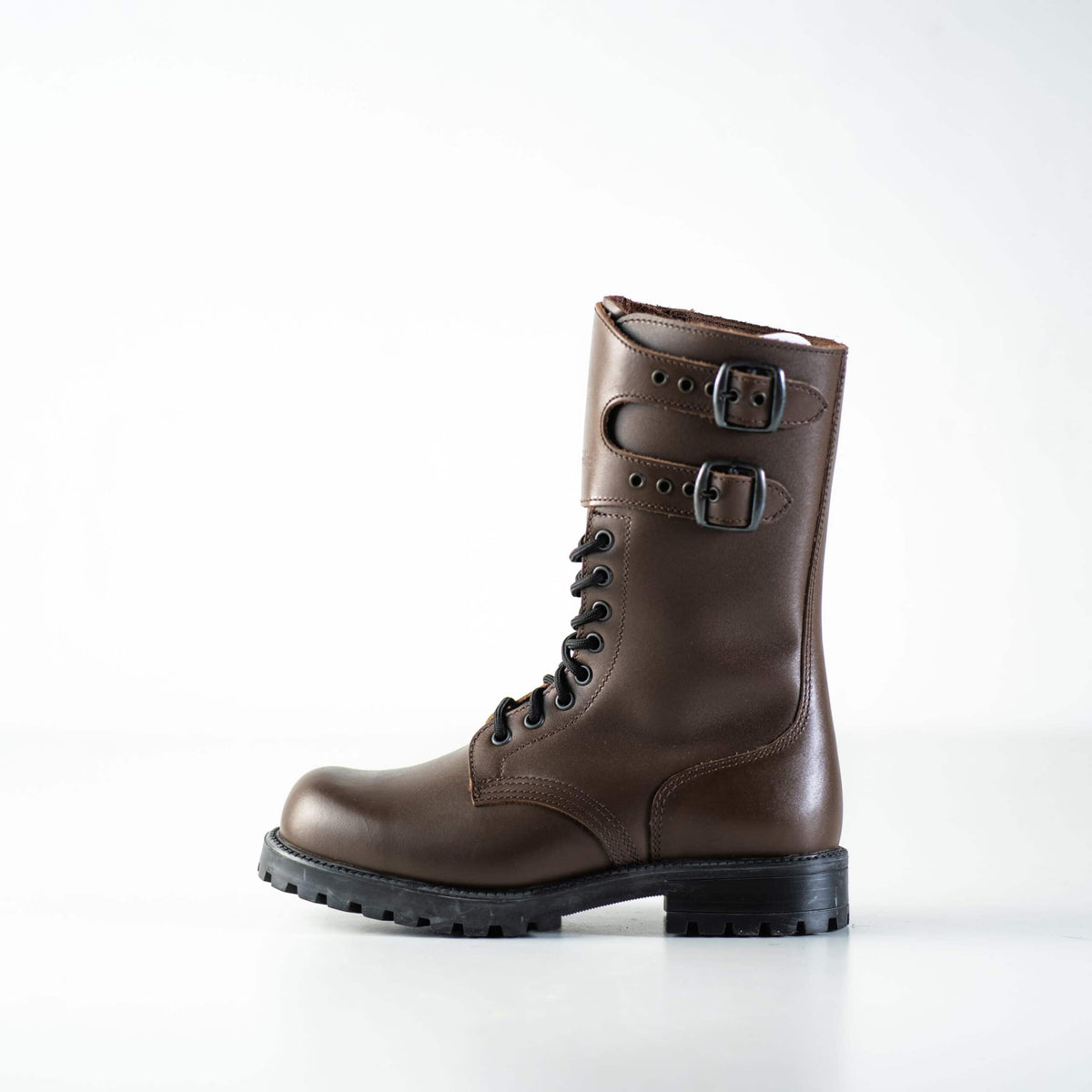 Samelin 791 Tarkovsky aviator ankle boot dark brown, leather – side view