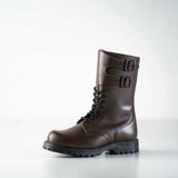 Samelin 791 Tarkovsky aviator ankle boot dark brown – front three-quarter view