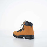 Samelin 5531 dames wandelschoen sella bruin – schuin vooraanzicht