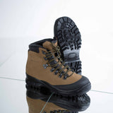 Samelin 553P high hiking boot tundra grey, leather, waterproof – pair showing the sole