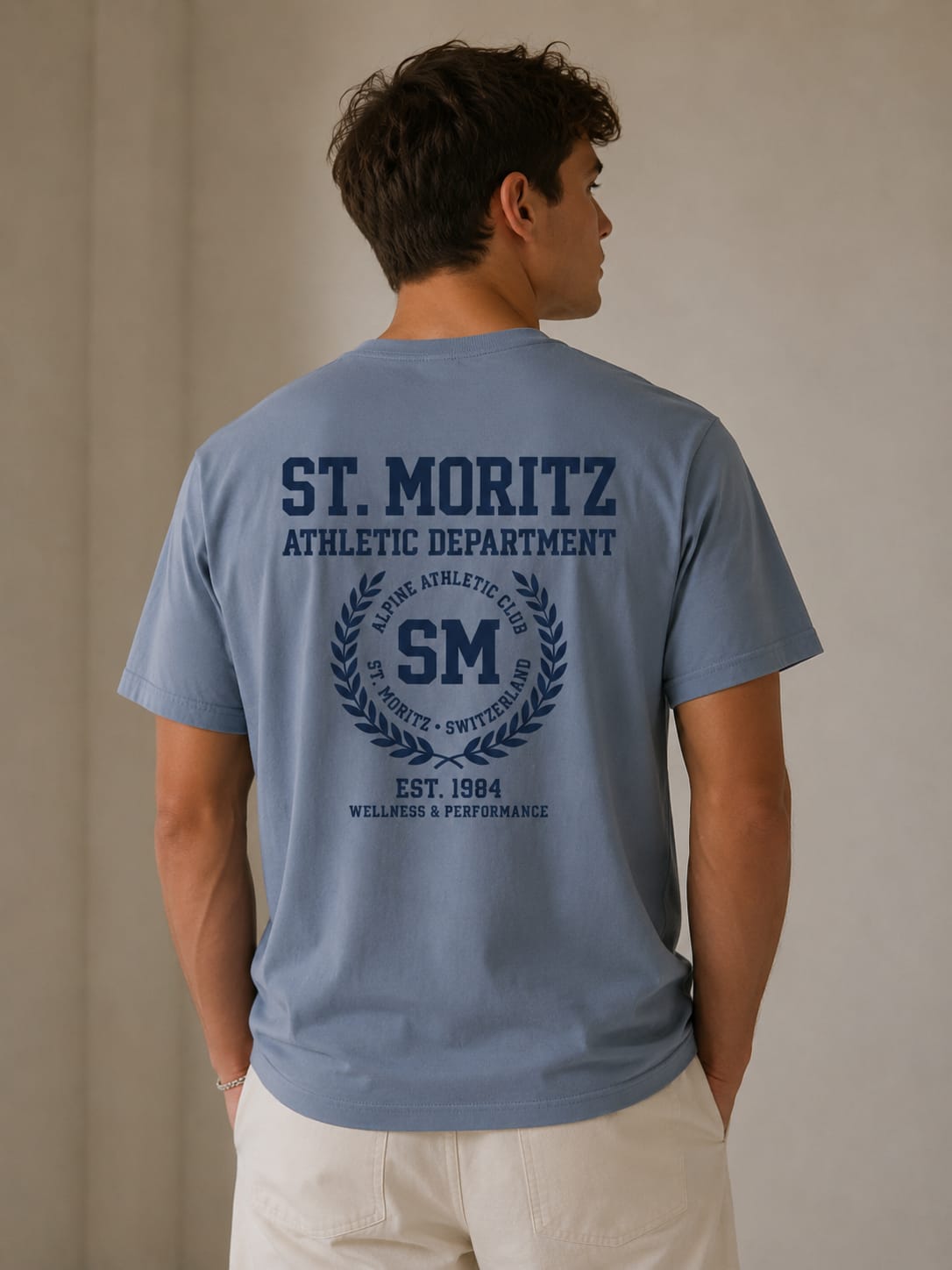 St. Moritz Athletic - Blue Jean