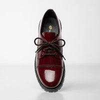 Burgundy Widgets - Patent Leather