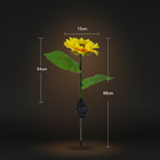 Solar Zonnebloemen Tuinverlichting – Waterdicht & Op Zonne-energie