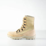 Samelin 598 legerkist beige – zijaanzicht, andere hoek