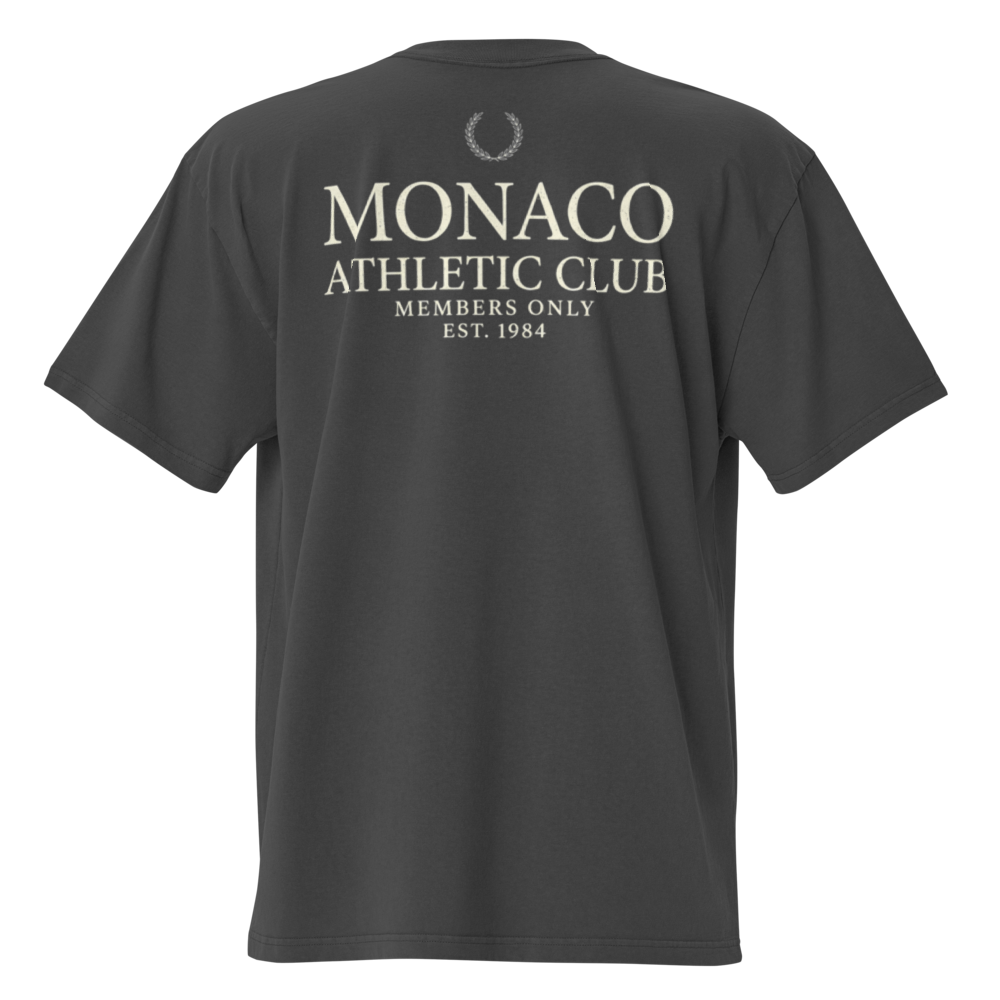 Monaco Athletic Club - Faded Black