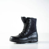 Samelin 598 Davos legerkist zwart, desert boot – zijaanzicht