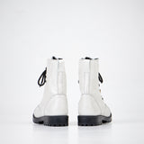 Samelin 511 punk boots white – pair, front view