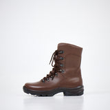 Samelin 739 lined combat boot dark brown, Primaloft lining – side view
