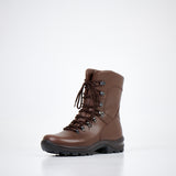 Samelin 739 lined combat boot dark brown – side view, different angle