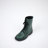 Samelin 511 punk boots bosgroen – bovenaanzicht