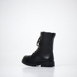 Samelin 511 2.0 punk boots zwart met rits – zijaanzicht