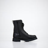 Samelin 511 2.0 punk boots zwart met rits, leer – binnenkant