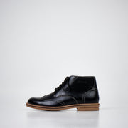 Enkellaarzen Zwart – Samelin 424 Chukka Leer – Casual