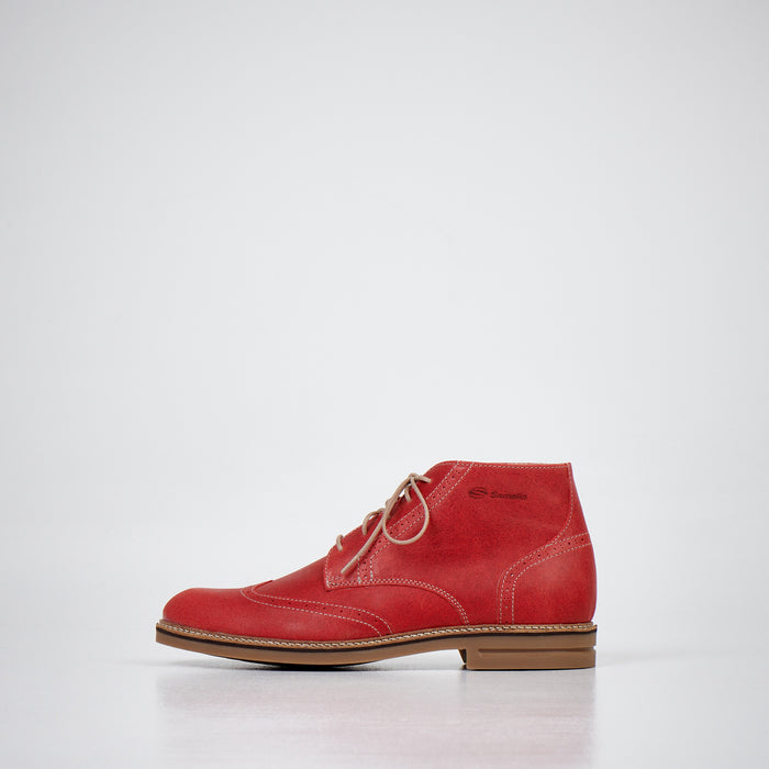 Stiefeletten Rot – Samelin 424 Chukka Leder – Casual