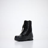 Samelin 598 legerkist zwart, desert boot, Vibram-zool – zijaanzicht